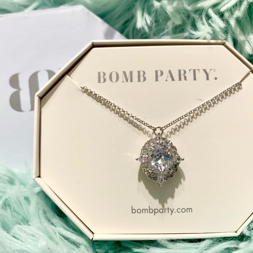 SOLD 💎 Bomb Party OG Diamond CZ Necklace • “Lady In Love” • RBP 2961 💎